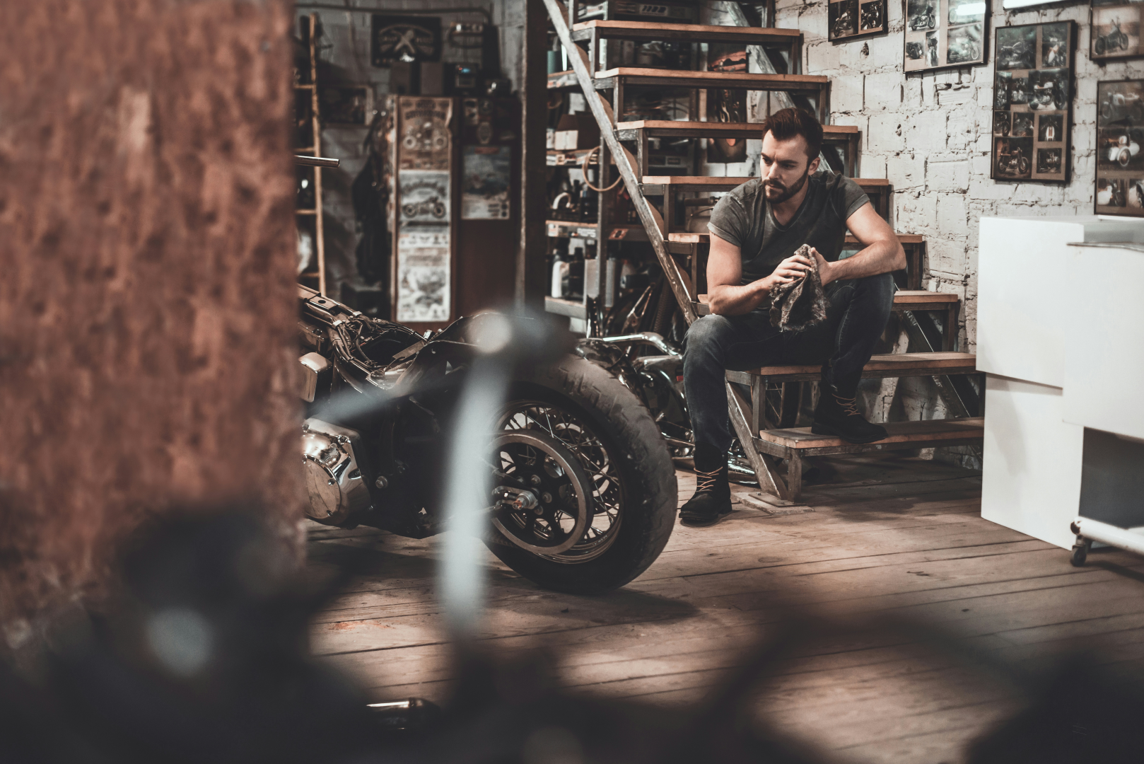 Classic Specialty Motorcycle Parts Shop W RE - Image# 1